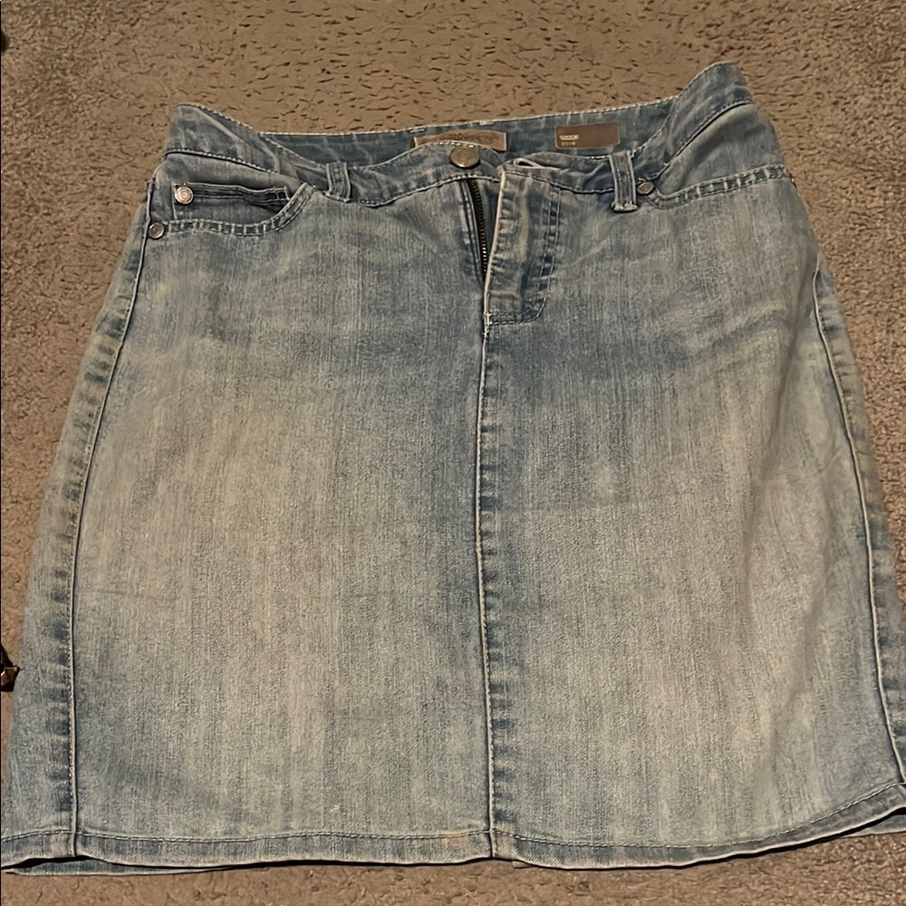Short denim skirt size 27/4 Nine West vintage America collection